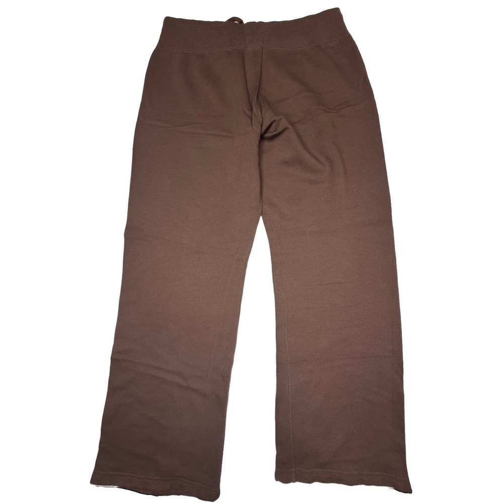 Ralph Lauren Sport Women's XL Brown Bootcut Sweatpants Pony Y2K Athleisure